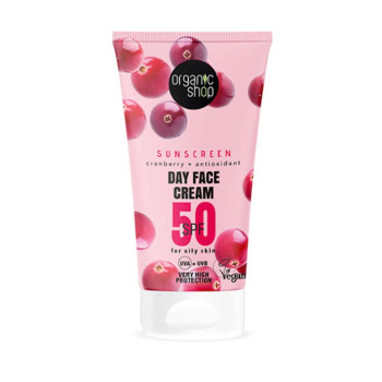 Crème Visage Cranberry SPF50 - Protection & Hydratation | Kermatone