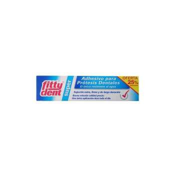 Adhésif Prothèse Fittydent Super 40g - Confort & Tenue Kermatone