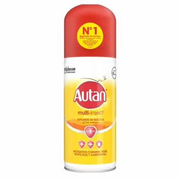 Spray Répulsif Autan Multi Insectes 100ml - Protection Efficace Kermatone