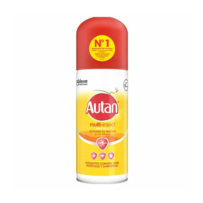 Spray Répulsif Autan Multi Insectes 100ml - Protection Efficace Kermatone