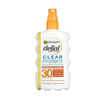 Delial Clear Protect Spray Solaire Transparent SPF30 - Kermatone