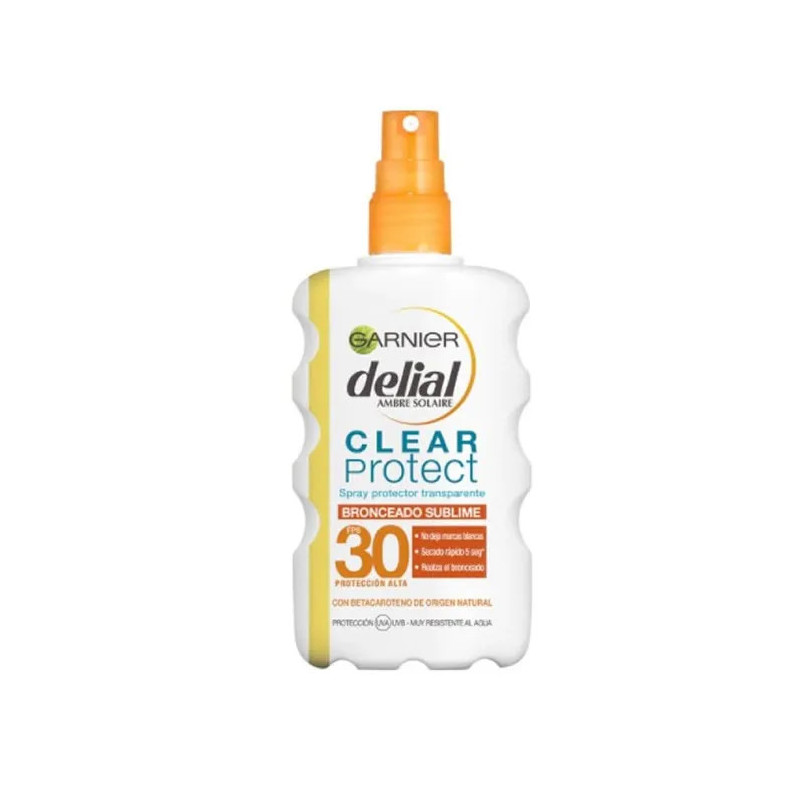 Delial Clear Protect Spray Solaire Transparent SPF30 - Kermatone