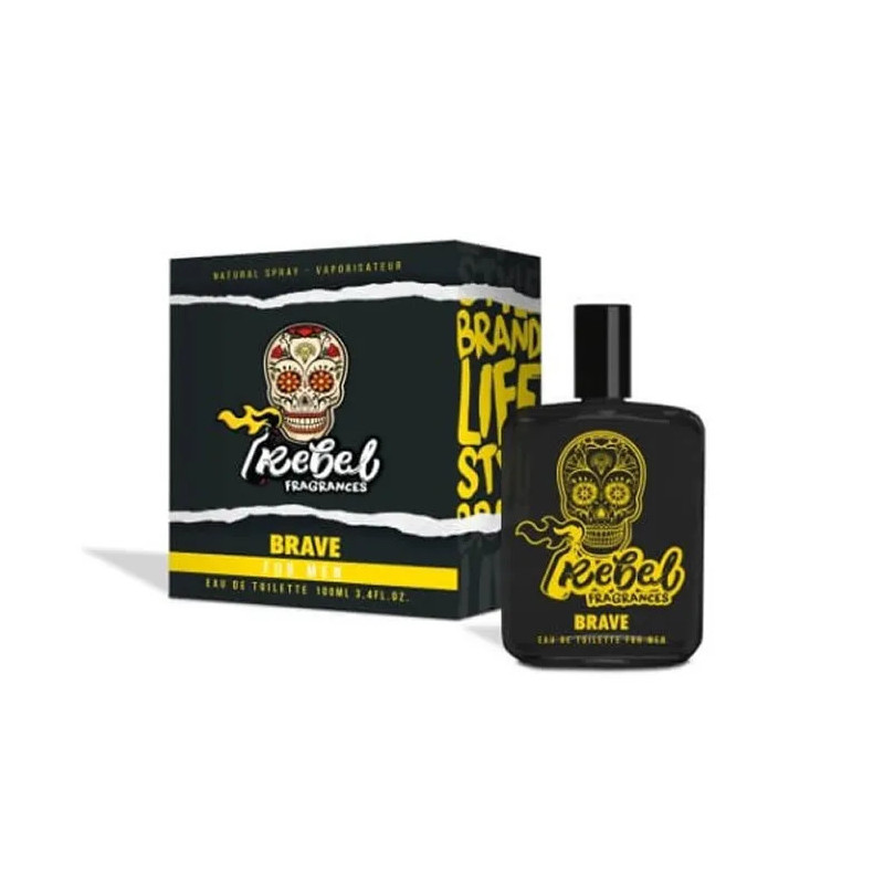 Rebel Brave Man Eau De Toilette 100ml - Fragrance Intense Kermatone