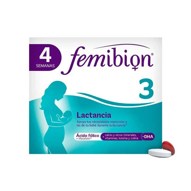 Femibion 3 Lactancia - Soutien Maternité Optimal | Kermatone