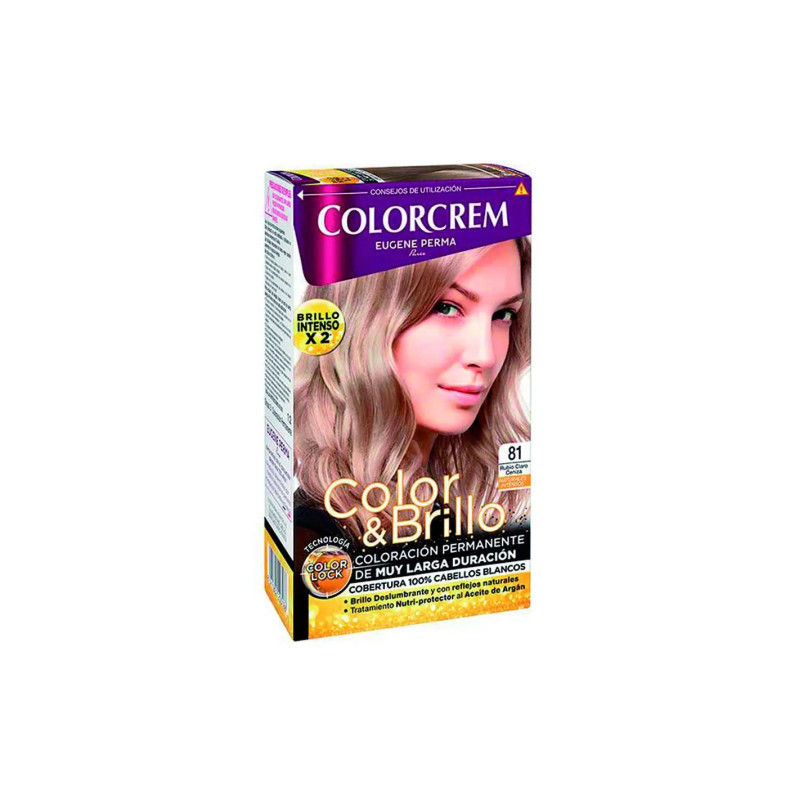 Eugène Perma Colorcrem 81 Rubio Claro Ceniza - Brillance & Couverture Kermatone