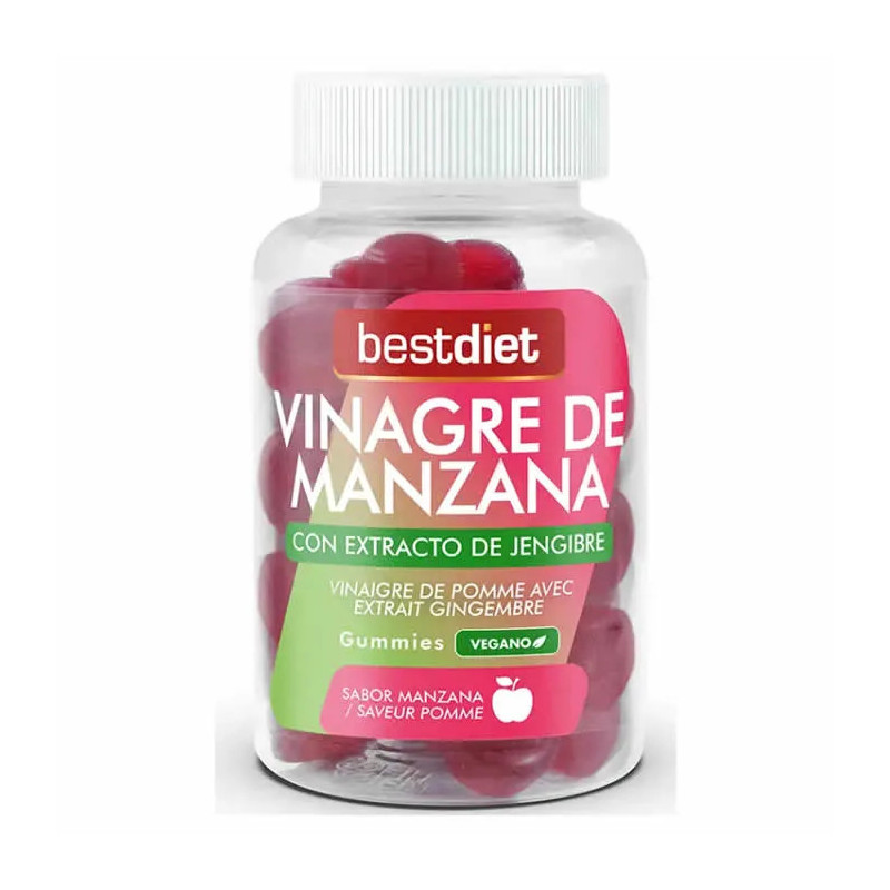 Gummies Vinaigre de Pomme Best Diet - 60 Gummies Kermatone