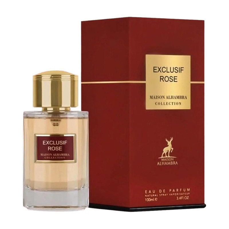 Maison Alhambra Eau De Parfum Rose 100ml - Élégance Florale | Kermatone