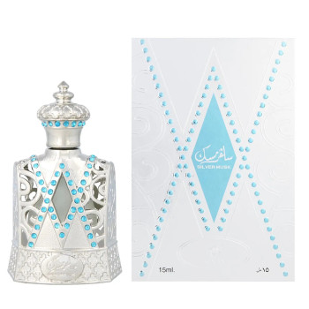 Afnan Silver Musk Parfum 15ml - Élégance et Mystère | Kermatone