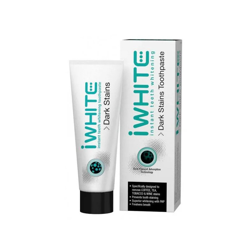 Iwhite Dentifrice Taches Foncées 75ml - Sourire Éclatant | Kermatone