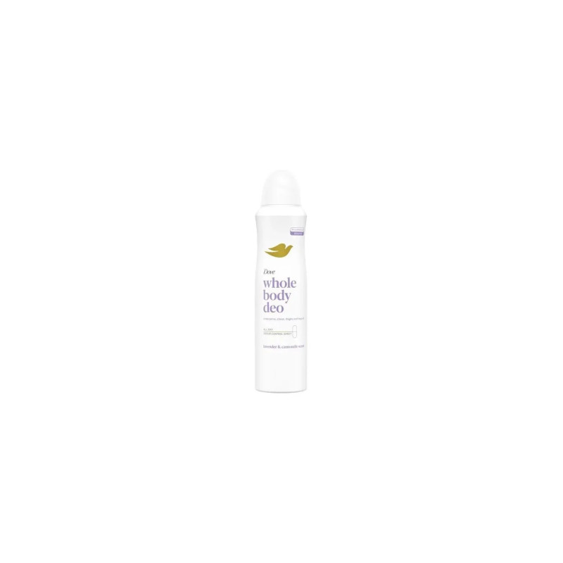 Dove Lavanda y Camomila Spray Désodorisant 150ml - Kermatone