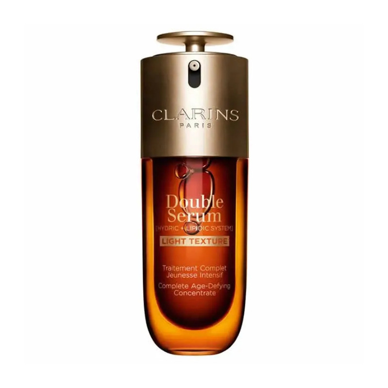 Clarins Double Serum Light Texture 50ml - Éclat et Hydratation | Kermatone