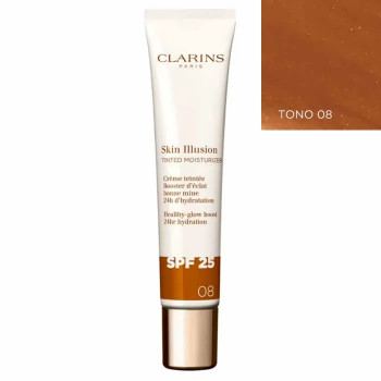 Clarins Skin Illusion Tinted Moisturizer SPF25 - Éclat naturel | Kermatone