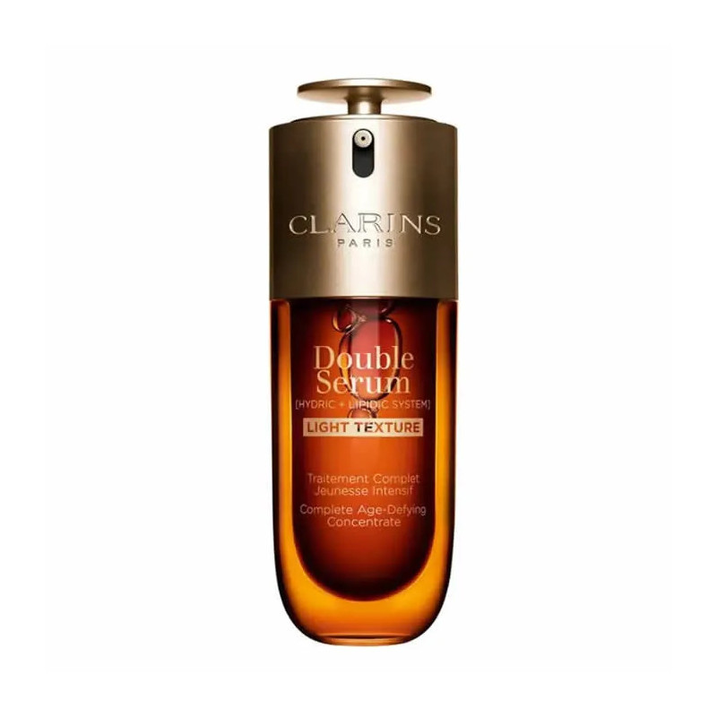 Clarins Double Serum Light Texture 75ml - Eclat & Anti-âge | Kermatone