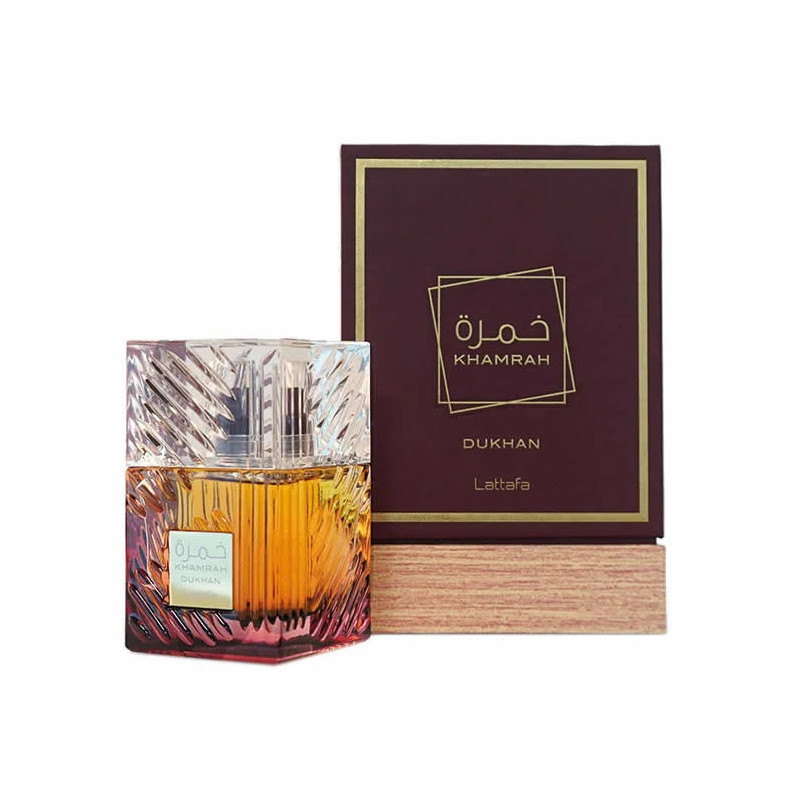 Lattafa Khamrah Dukhan Eau De Parfum 100ml - L'Essence du Charme | Kermatone