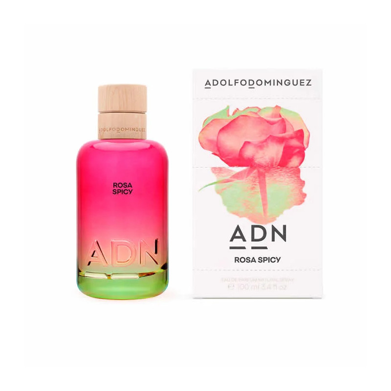 Adolfo Dominguez ADN Rosa Spicy Eau De Parfum 100ml - Kermatone