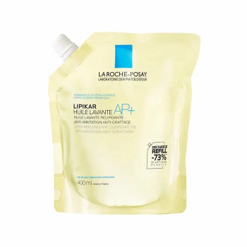 Lipikar Cleansing Oil AP+ 400ml - Nettoyage doux et apaisant | Kermatone