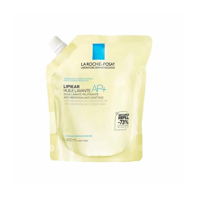 Lipikar Cleansing Oil AP+ 400ml - Nettoyage doux et apaisant | Kermatone