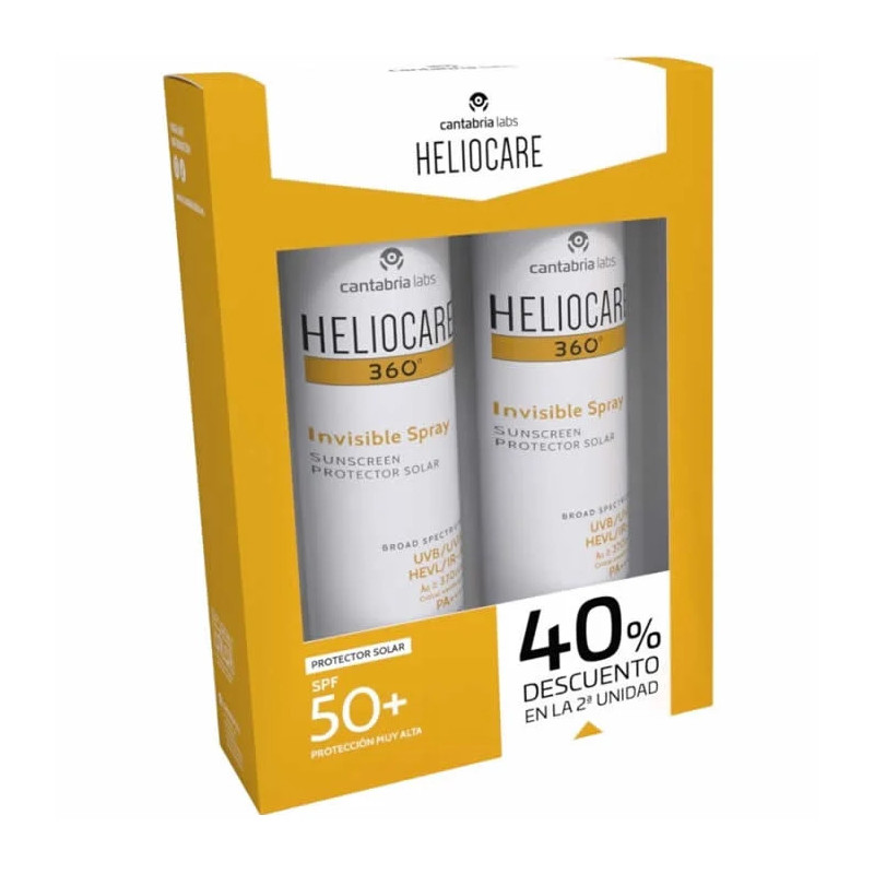 Heliocare 360 Invisible Spray SPF50+ - Protection optimale | Kermatone