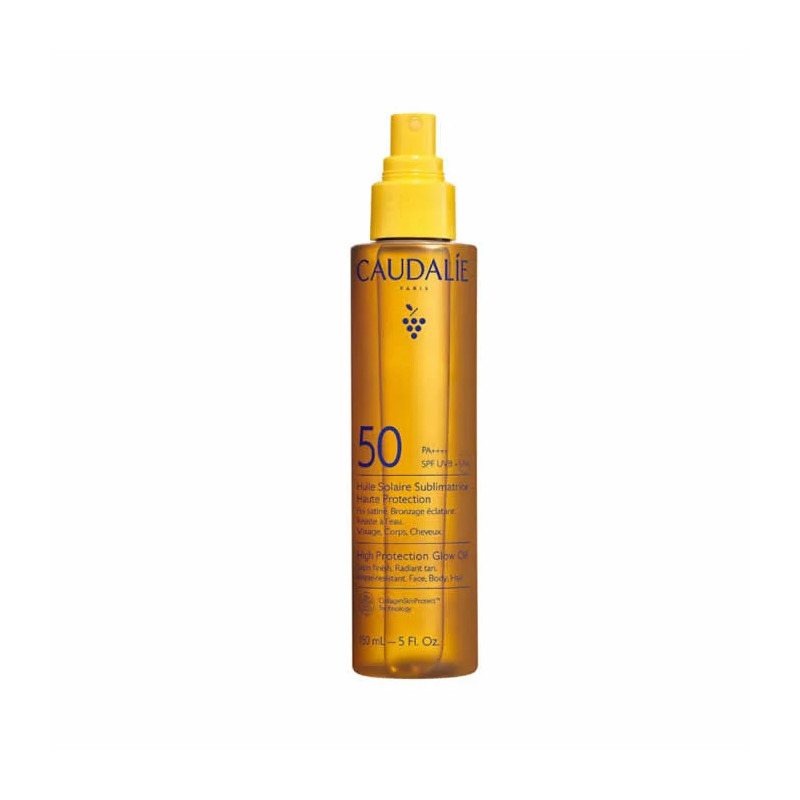 Caudalie Vinosun Protect Huile Spray SPF50+ - Éclat & Protection | Kermatone