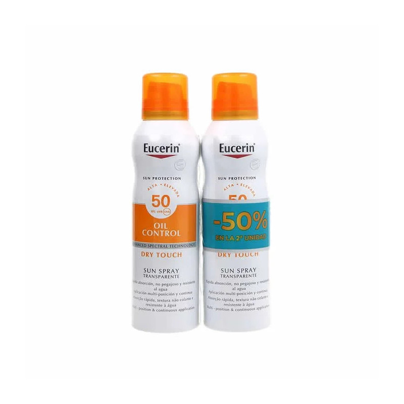 Eucerin Oil Control Dry Touch SPF50 - Protection efficace Kermatone