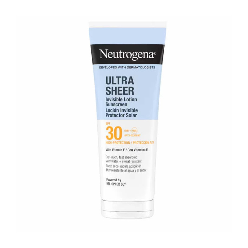 Neutrogena Lotion Invisible SPF30 - Protection Solaire Kermatone
