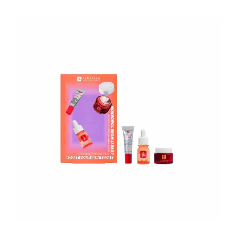 Coffret Erborian Skin Therapy Eye & CC Eye Doré - Kermatone
