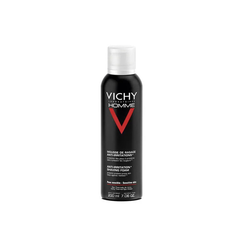 Mousse De Rasage Vichy Homme 200ml - Confort & Précision | Kermatone