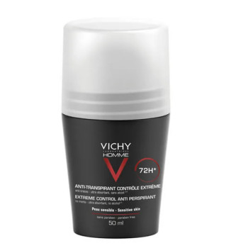 Vichy Homme Intense Roll On Anti Perspirant - Fraîcheur et Protection | Kermatone