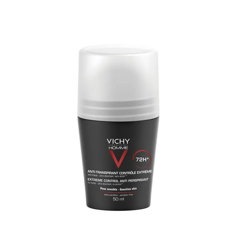 Vichy Homme Intense Roll On Anti Perspirant - Fraîcheur et Protection | Kermatone