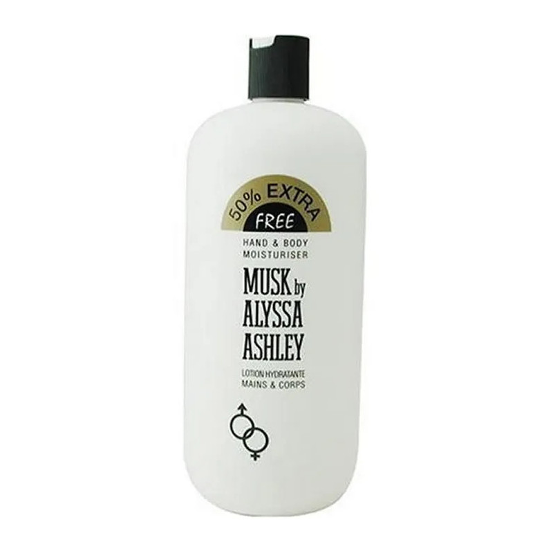 Alyssa Ashley Musk Crème Hydratante Mains & Corps 500ml - Kermatone