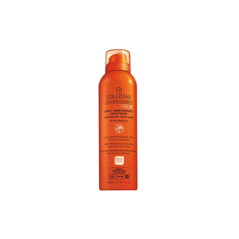 Collistar Spray Bronzant Hydratant SPF10 - Kermatone