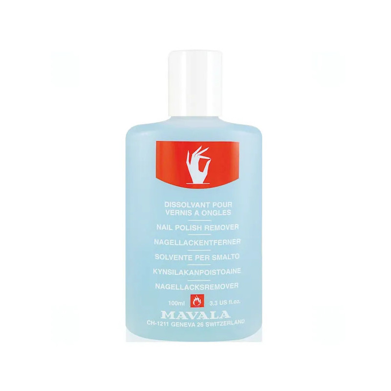 Dissolvant Bleu Mavala 100ml | Élimination douce du vernis - Kermatone