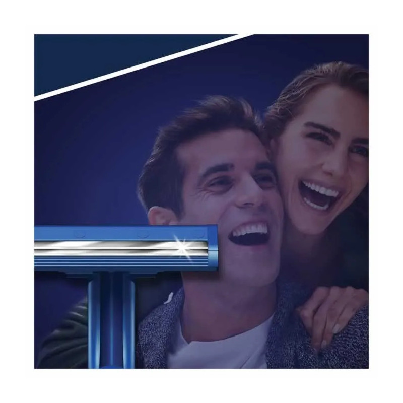 Gillette Blue II - Rasoirs Jetables Précis | Kermatone