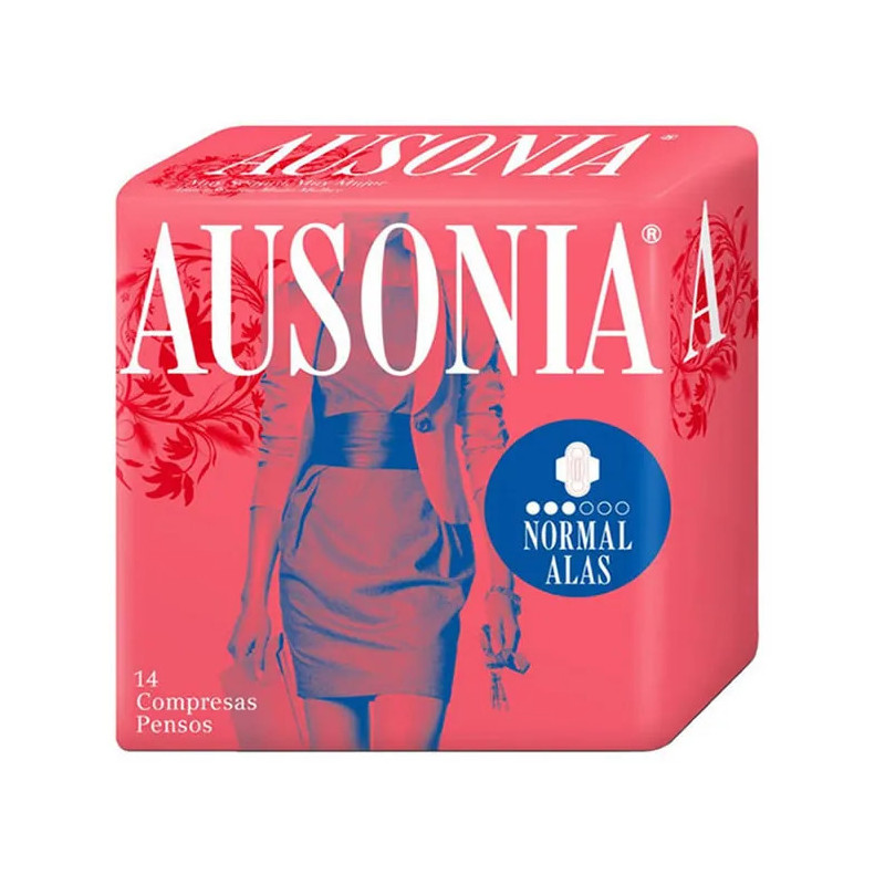 Serviettes Hygiéniques Ausonia Normal - Confort & Protection | Kermatone