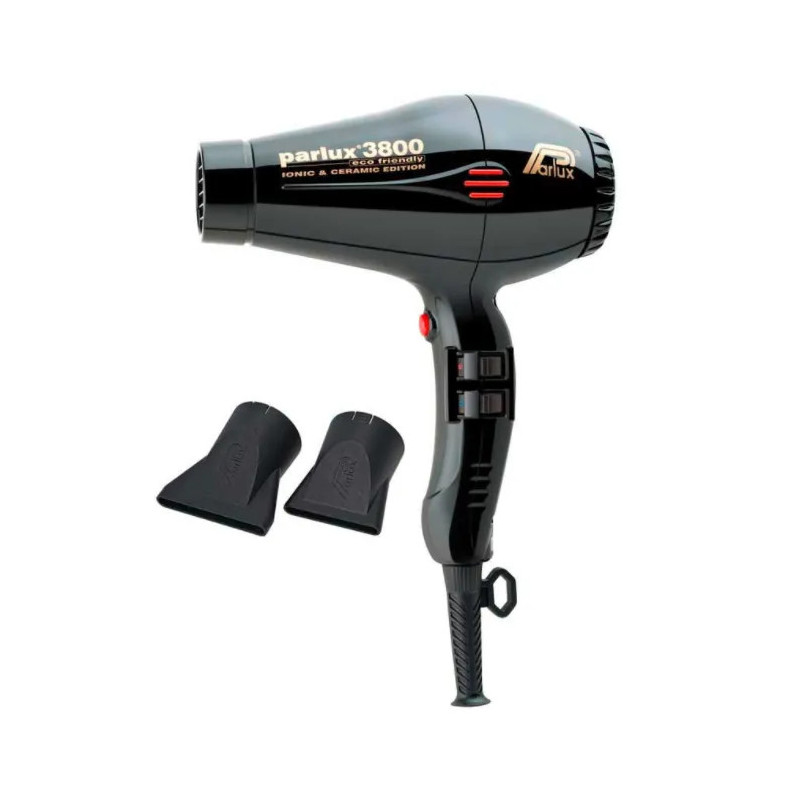Parlux Sèche Cheveux 3800 Ionic Ceramique - Efficacité Kermatone