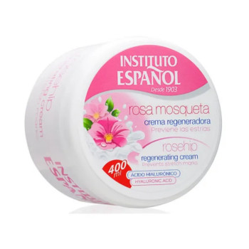 Instituto Español Crème Rose Musquée 400ml - Éclat Naturel | Kermatone