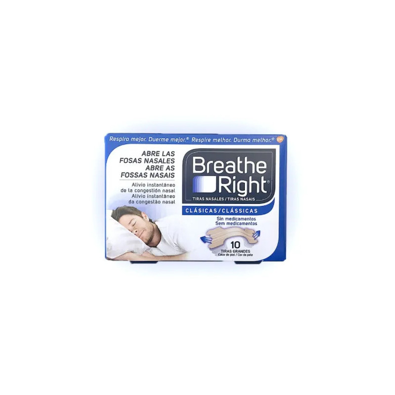 Breathe Right Bandes Nasales - Soulagement Congestion | Kermatone
