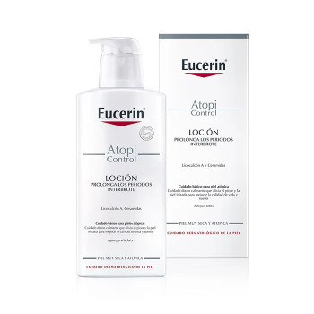 Lotion Eucerin Atopicontrol 400ml - Apaisement et Hydratation | Kermatone