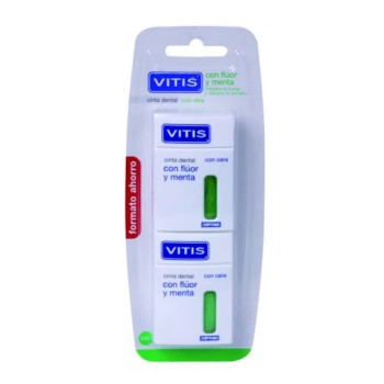 Vitis Dental Tape Fluoruro Menthe - Soin Dentaire Efficace | Kermatone