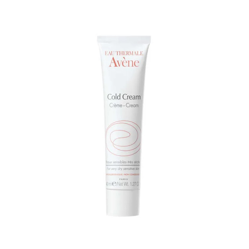 Avene Cold Crème 40ml - Hydratation intense pour peau sèche | Kermatone
