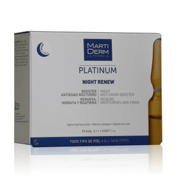 Martiderm Platinum Night Renew - Éclat et Régénération Kermatone