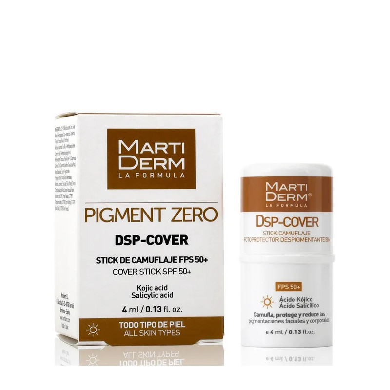 Martiderm Dépigmentant DSP Stick SPF50+ - Éclairez votre teint | Kermatone