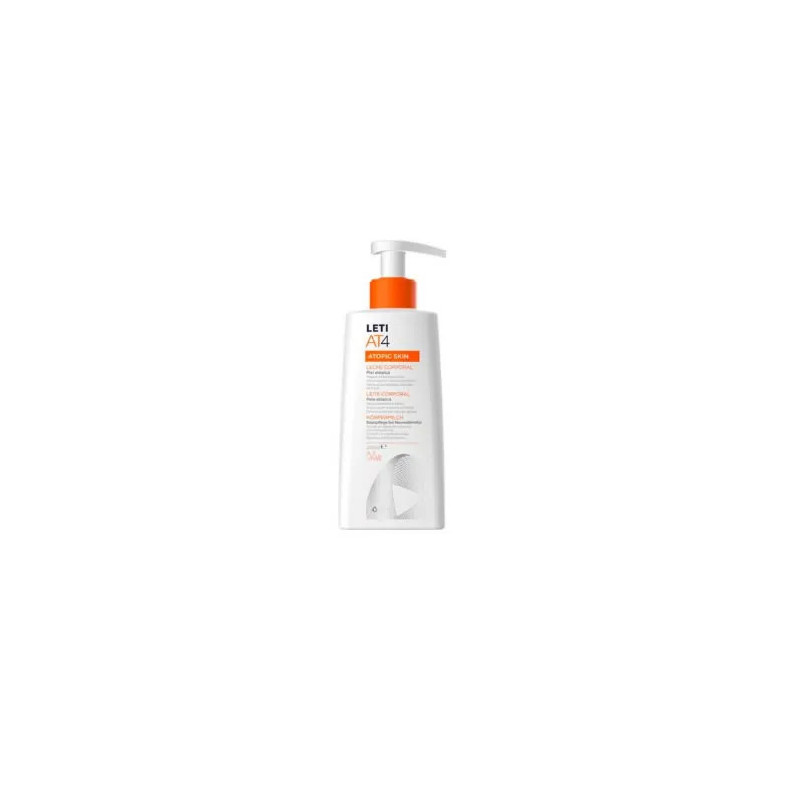 Leti At4 Body Milk 250ml - Éclat et Confort pour Peau Sensible | Kermatone