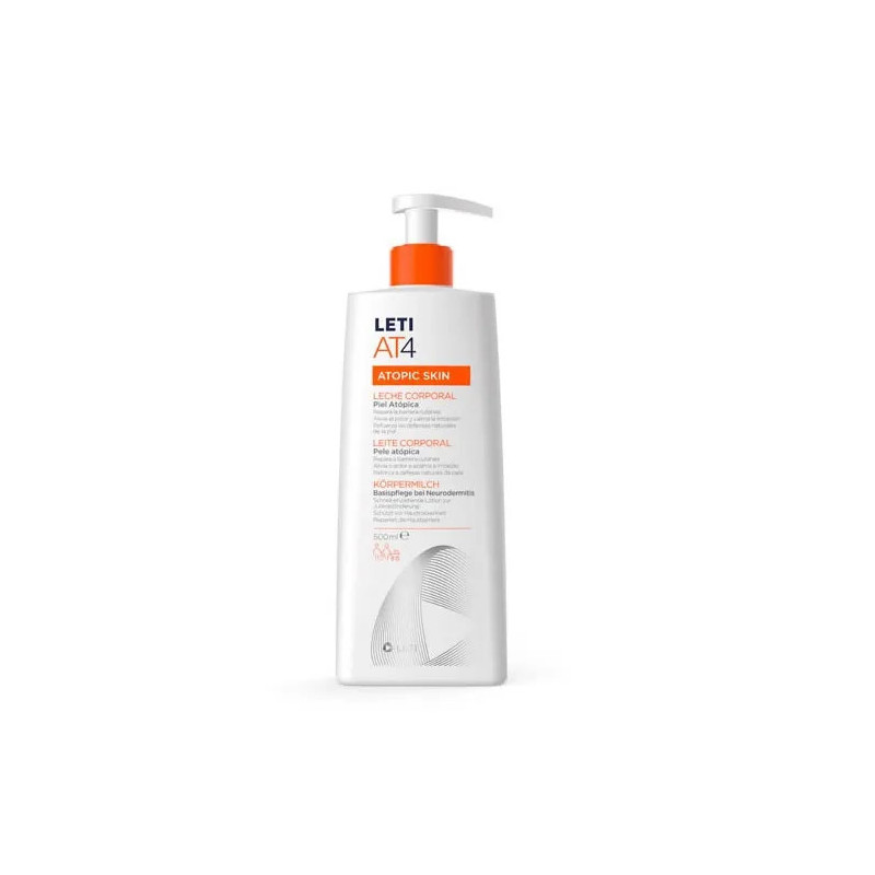 Leti At4 Body Milk 500ml - Lait Corporel Hydratant | Kermatone