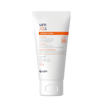 Leti At4 Visage SPF20 - Hydratation & Protection Kermatone