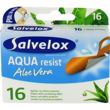 Pansement Adhésif Aloe Vera Aqua Resist - Salvelox | Kermatone