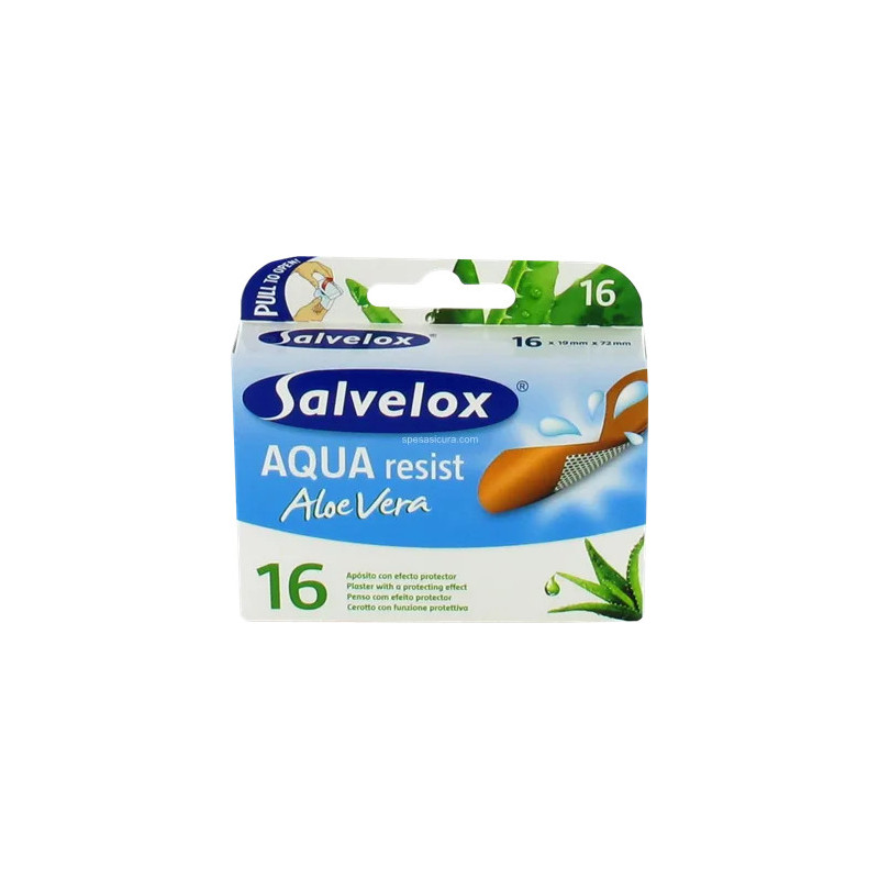 Pansement Adhésif Aloe Vera Aqua Resist - Salvelox | Kermatone