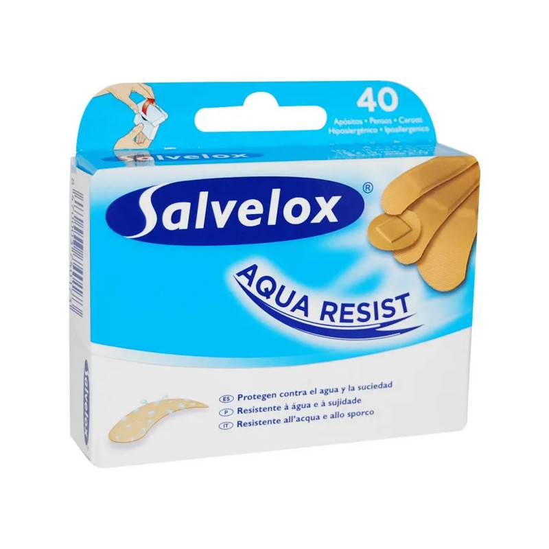 Pansements Aqua Resist Salvelox - Protection étanche Kermatone