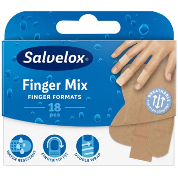Salvelox Finger Mix Pansement Doigts - Protection et Cicatrisation | Kermatone