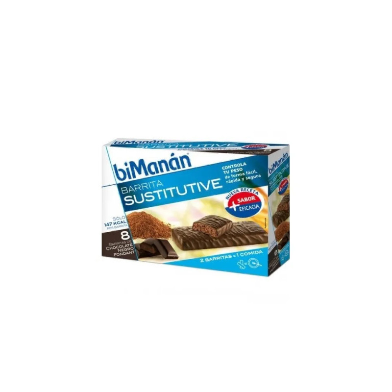 Bimanán Barrita Substitutiva Chocolat Fondant - Snack Sain | Kermatone